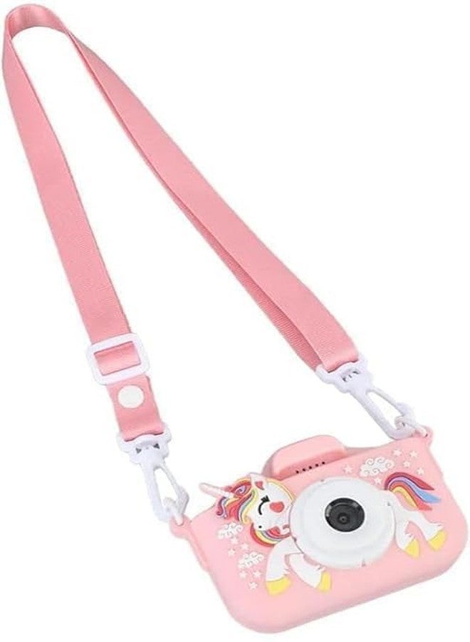 RAHU Kids Selfie Camera - Auto Multi Functional Digital Camera Toy - Cute Shell Rechargeable 2.0 Inch - IPS Screen 1080P Dual Lens for Outdoor - Image 3